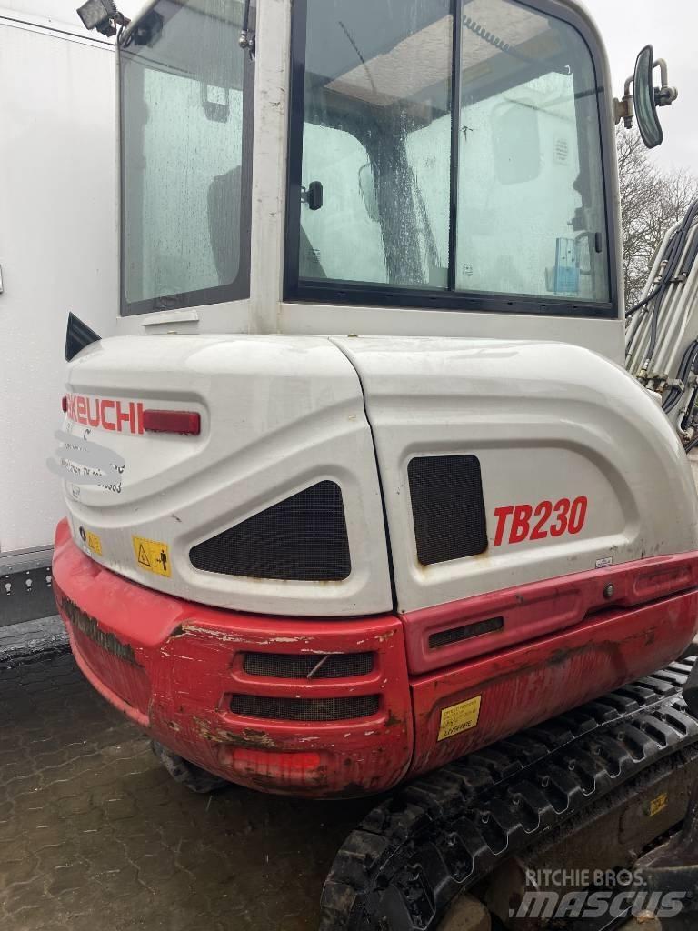 Takeuchi TB 230 Mini excavators < 7t