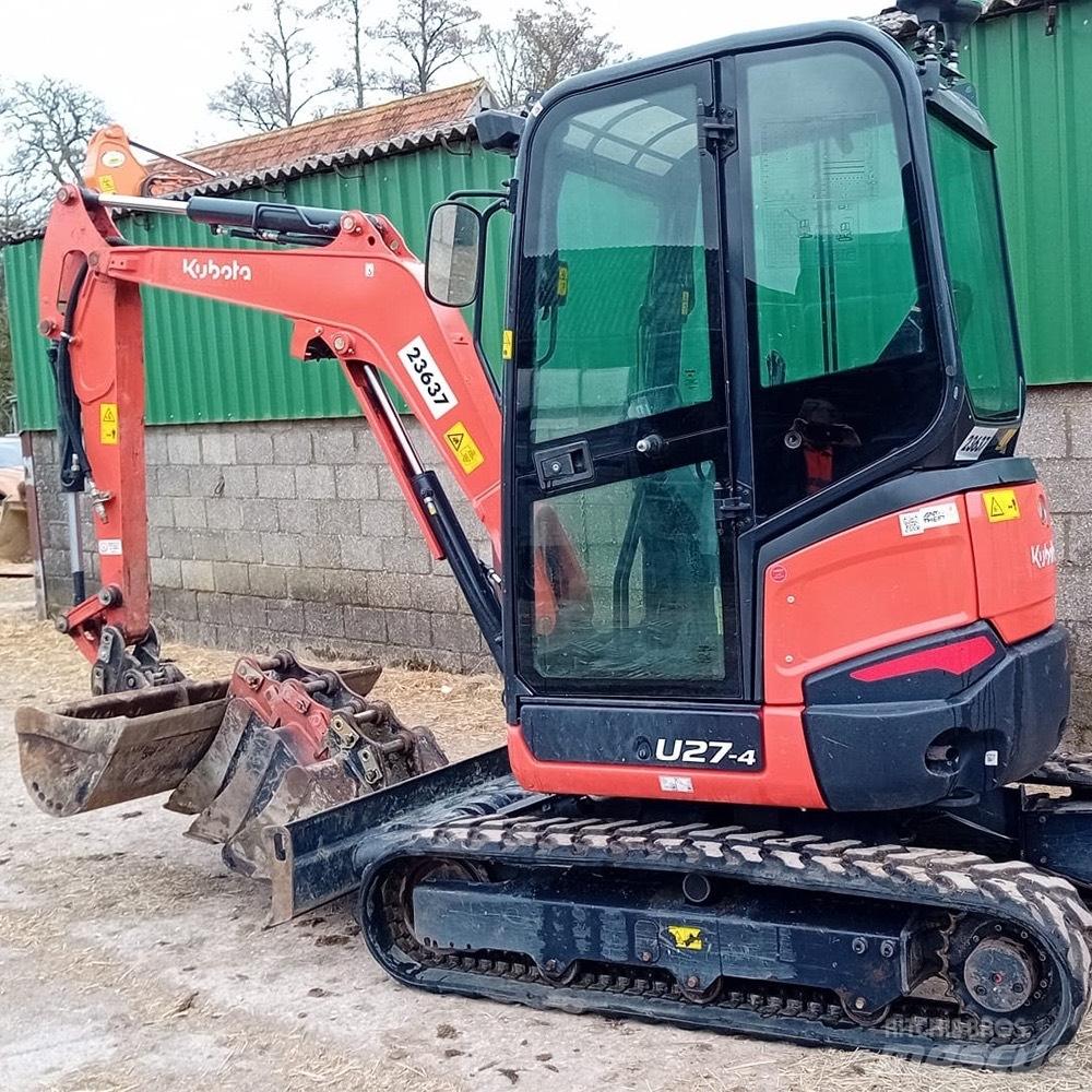 Kubota U 27-4 Mini excavators < 7t