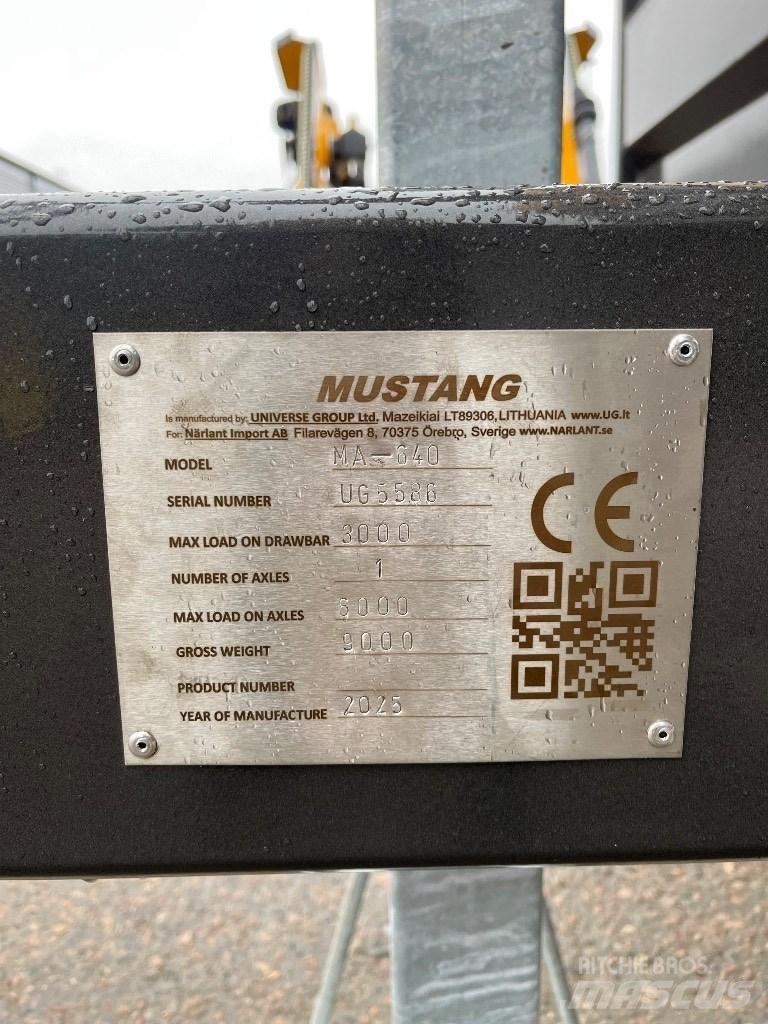 Mustang MA 640 Other farming trailers