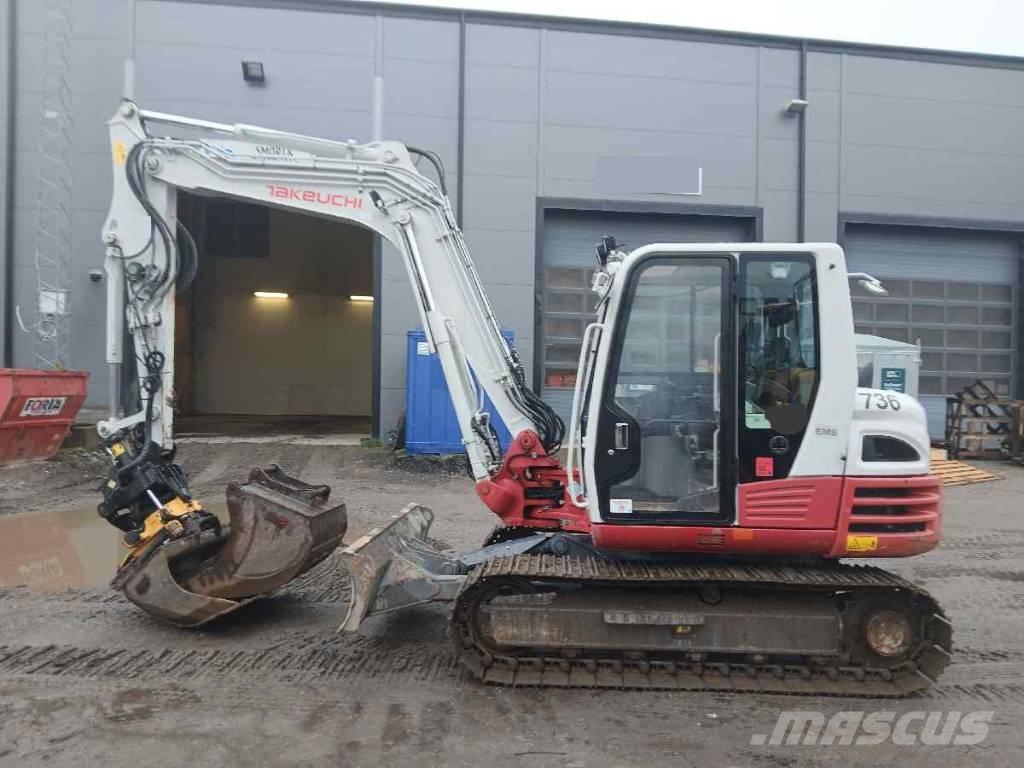Takeuchi TB 290 Midi excavators  7t - 12t