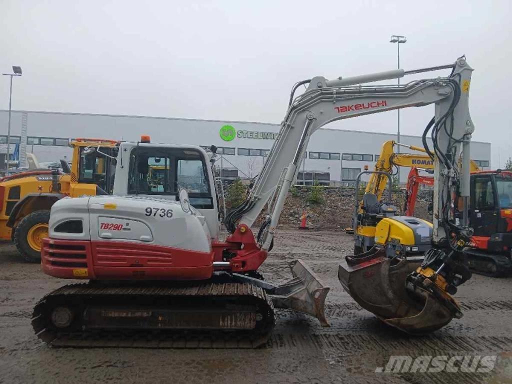 Takeuchi TB 290 Midi excavators  7t - 12t