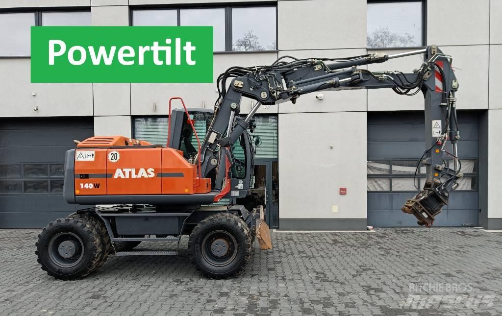 Atlas 140 W Wheeled excavators