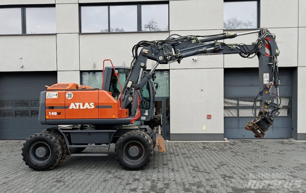 Atlas 140 W Wheeled excavators