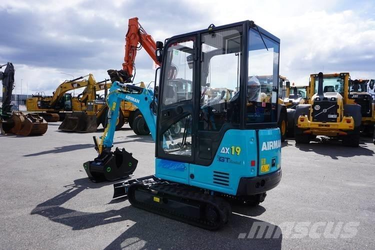 Airman AX19-7 Mini excavators < 7t