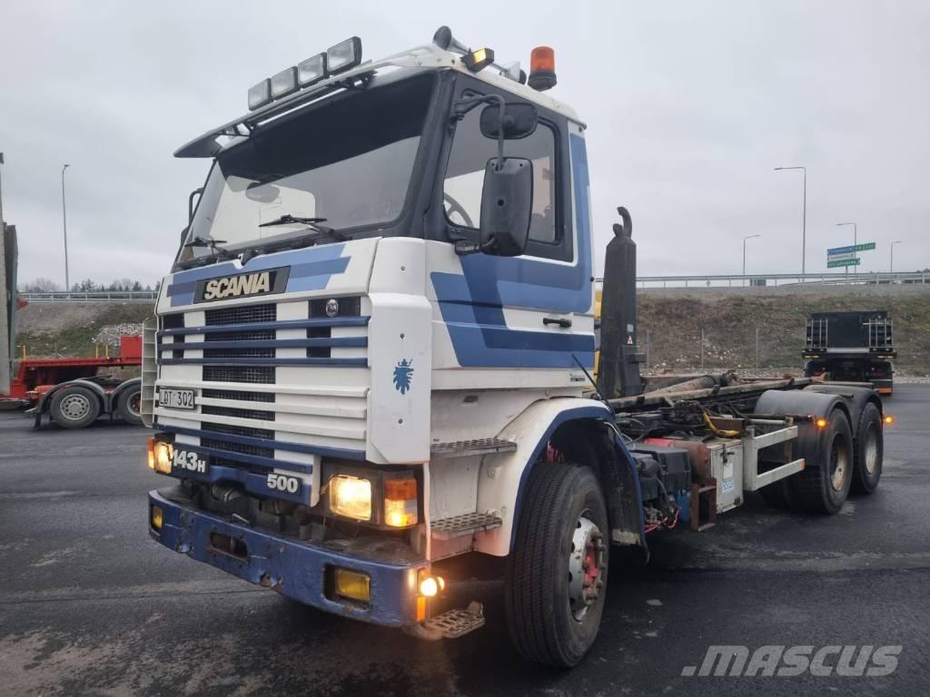 Scania R 143 HL Hook lift trucks