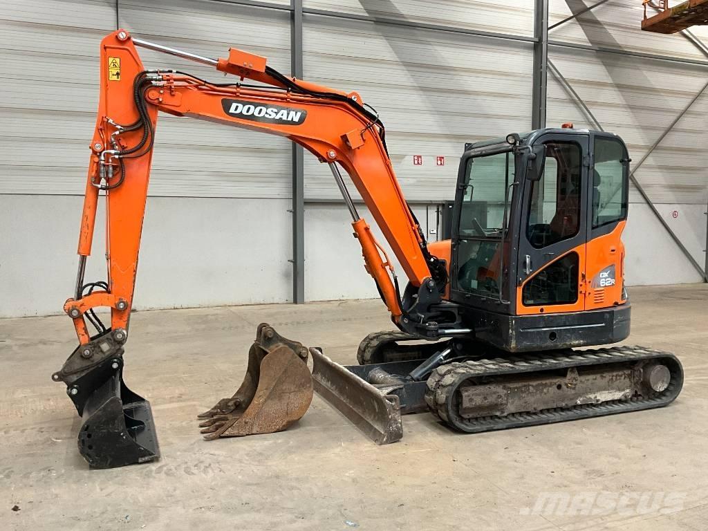 Doosan DX 62 R-3 Mini excavators < 7t