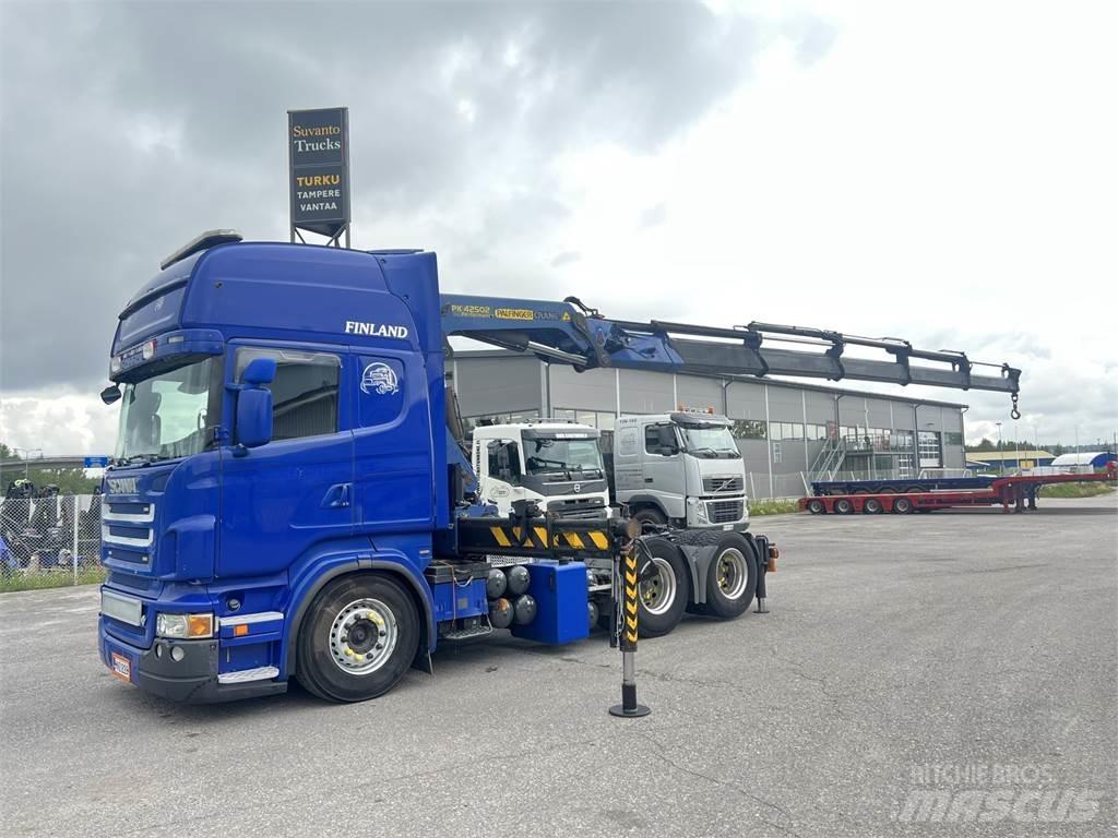 Scania R 560 6X2 Crane trucks
