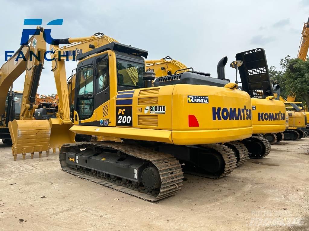 Komatsu PC 200-8 Crawler excavators