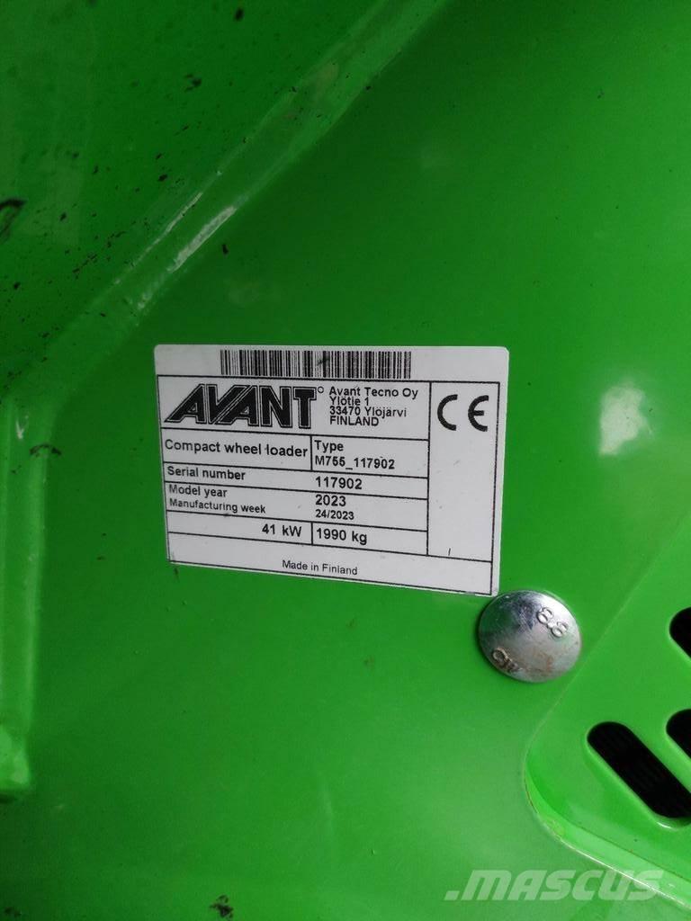 Avant 755 Multi purpose loaders