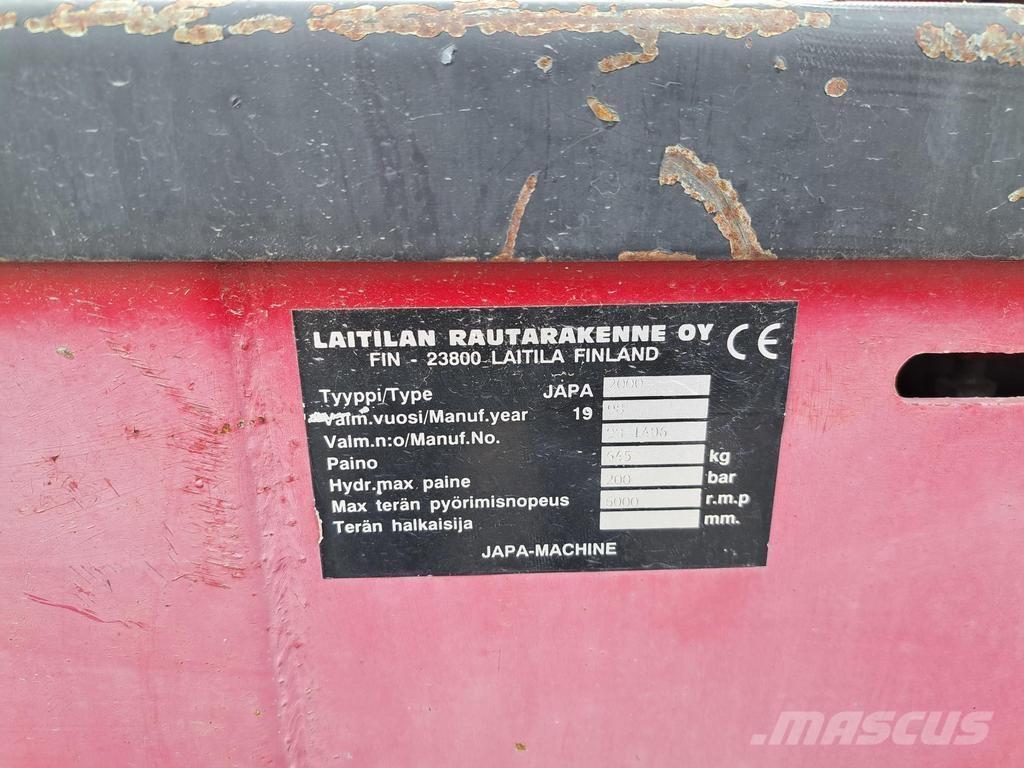 Japa 2000 Wood splitters, cutters, and chippers