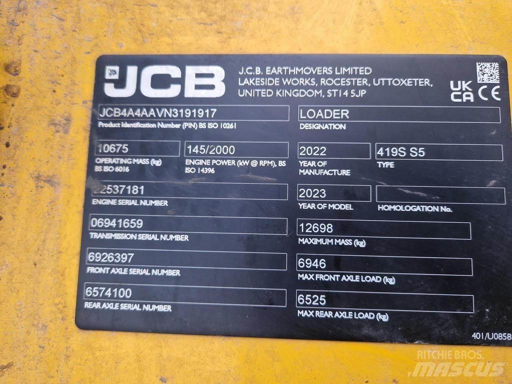 JCB 419S Other farming machines