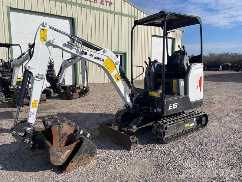 Bobcat E19 Mini excavators < 7t