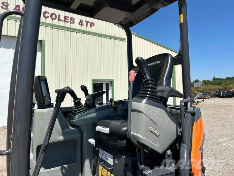 Doosan DX27Z Mini excavators < 7t