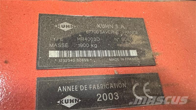 Kuhn HR 4003 Combination drills
