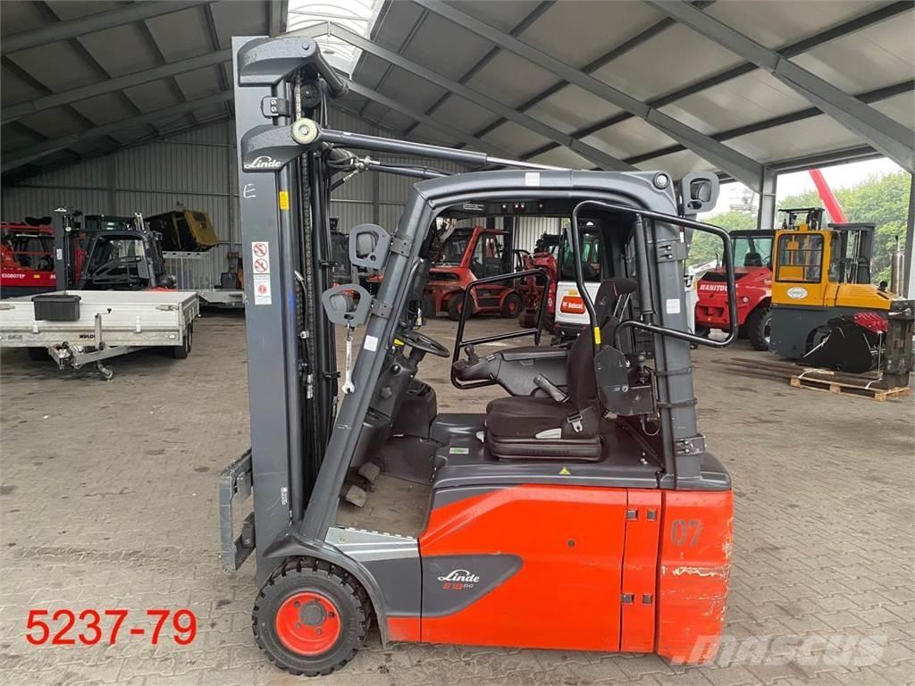 Linde E 18 L 02 EVO Electric forklift trucks