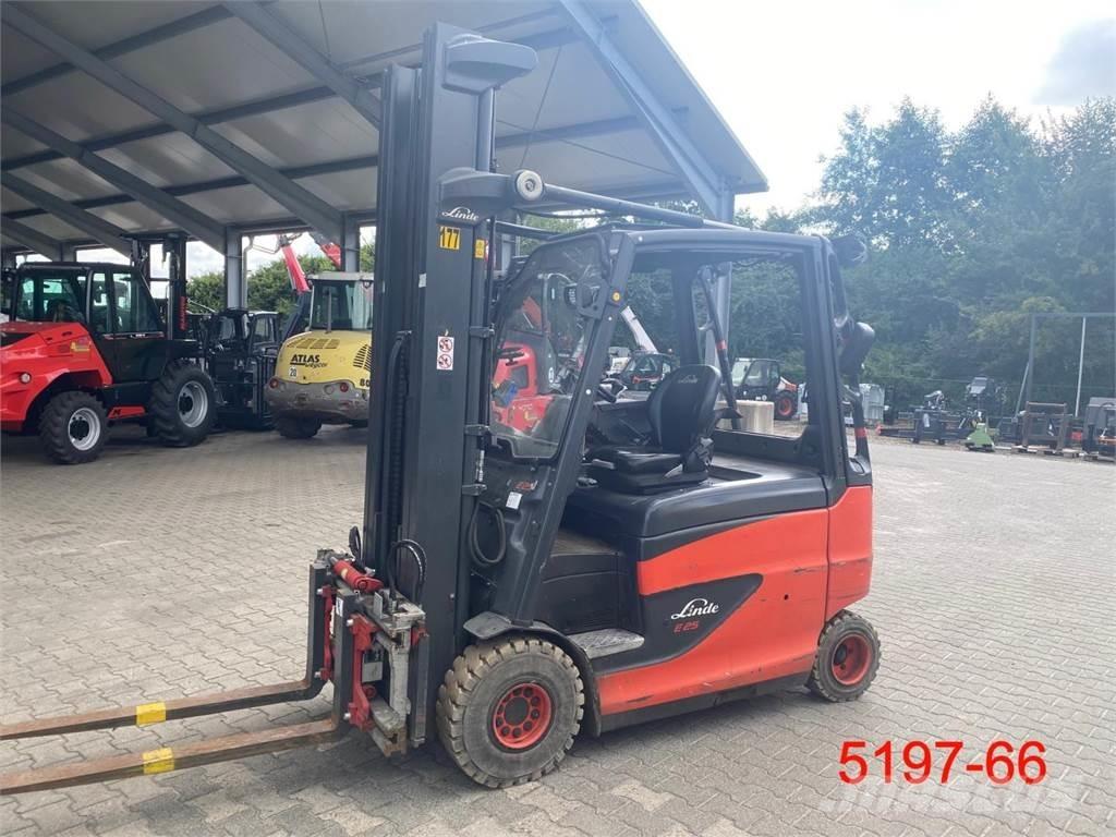 Linde E 25 HL - 01 600 Electric forklift trucks