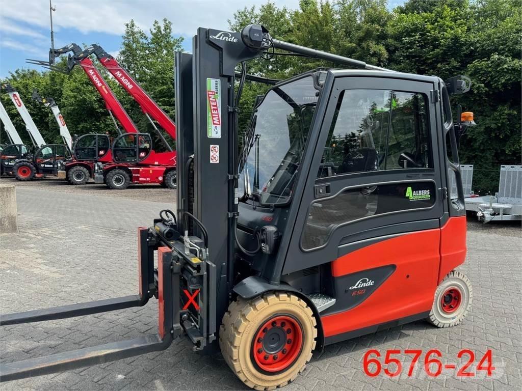 Linde E 50 HL 01 Electric forklift trucks