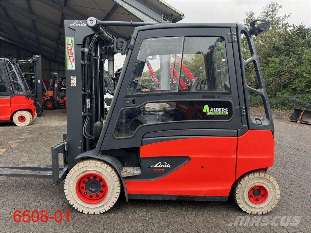 Linde E 50 HL 01 Electric forklift trucks