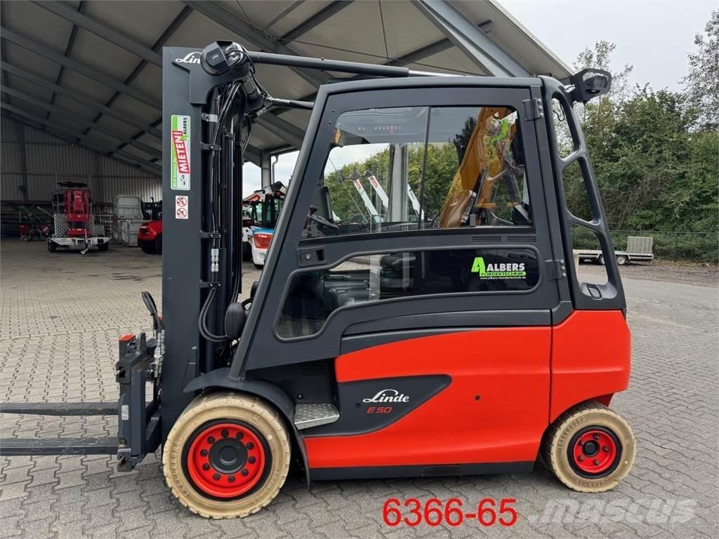 Linde E 50 HL - 01 / 600 Electric forklift trucks