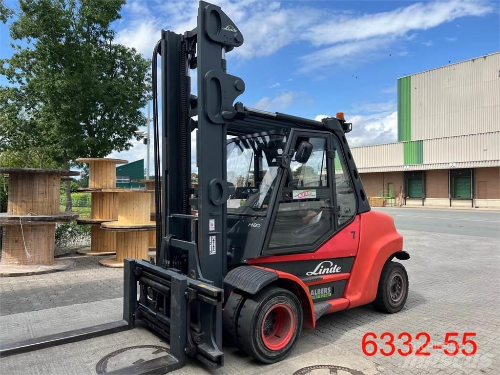 Linde H 80 D 02 900 Diesel trucks
