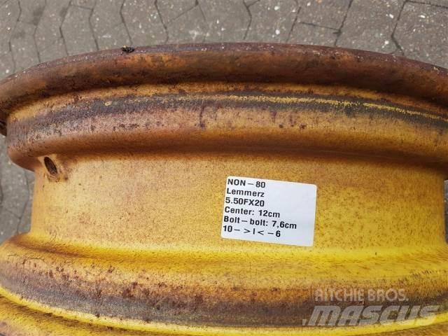  20 5.50FX20 Tyres, wheels and rims