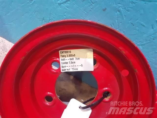  8 3.00Dx8 Tyres, wheels and rims