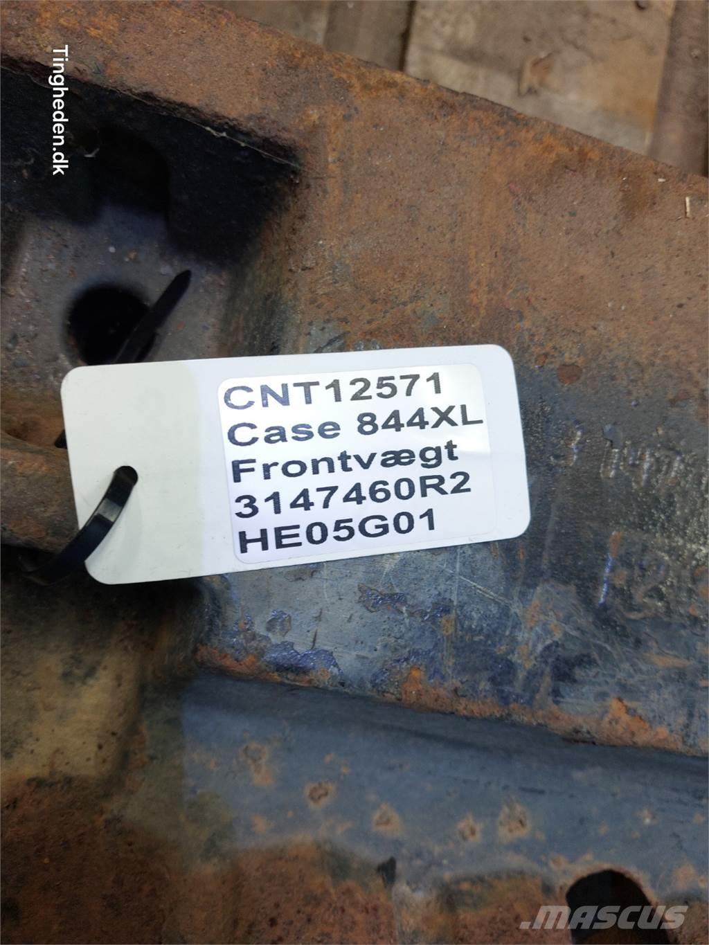 CASE 844XL Front weights