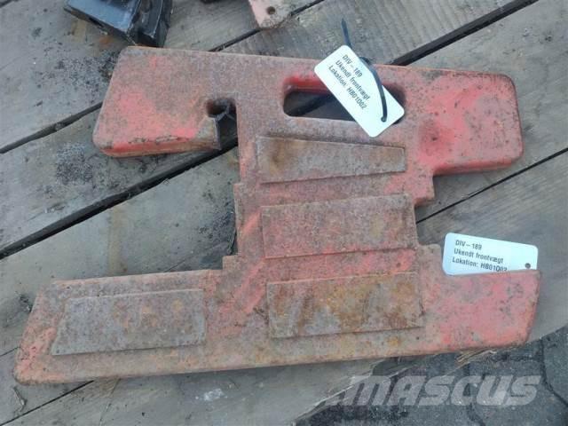 CASE Vægtklods Front weights