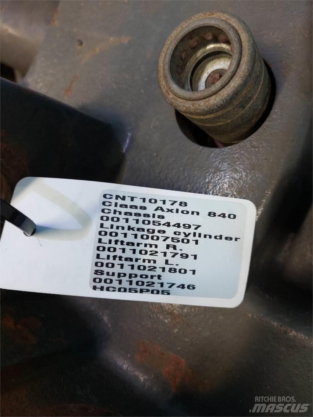 CLAAS Axion 840 FEL`s  spares & accessories