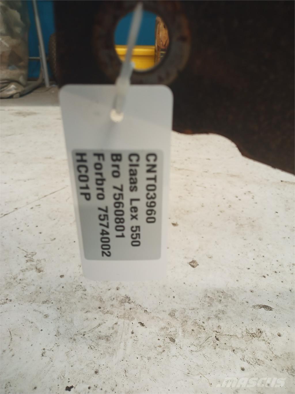 CLAAS Lexion 550 Combine harvester spares & accessories