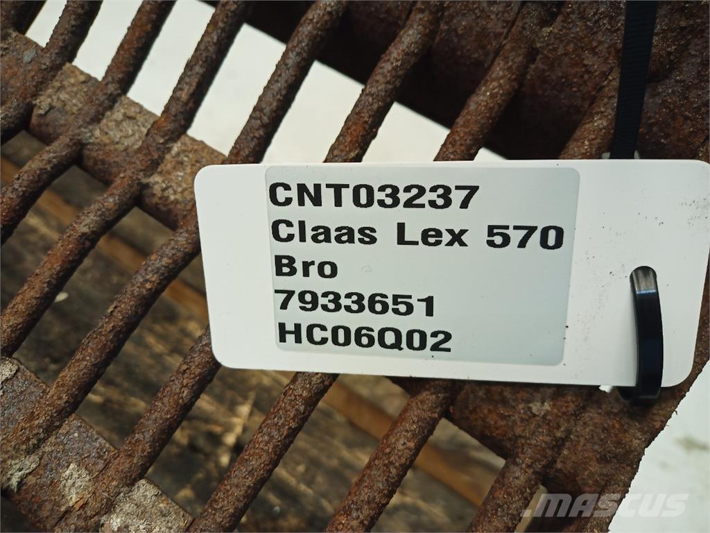CLAAS Lexion 570 Combine harvester spares & accessories