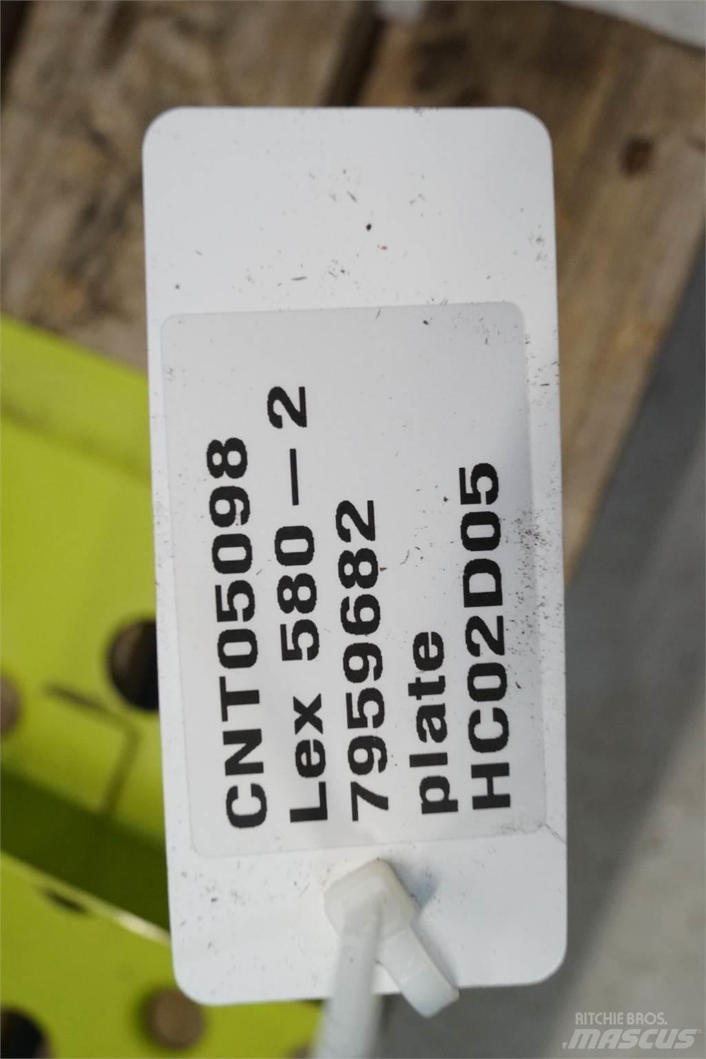 CLAAS Lexion 580 Other farming machines
