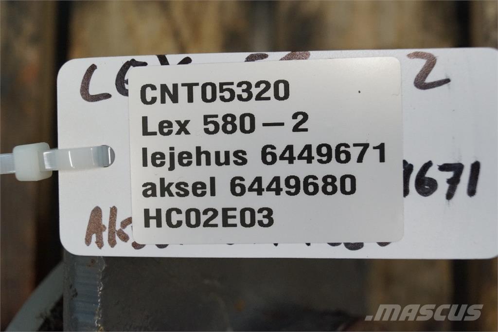 CLAAS Lexion 580 Other farming machines