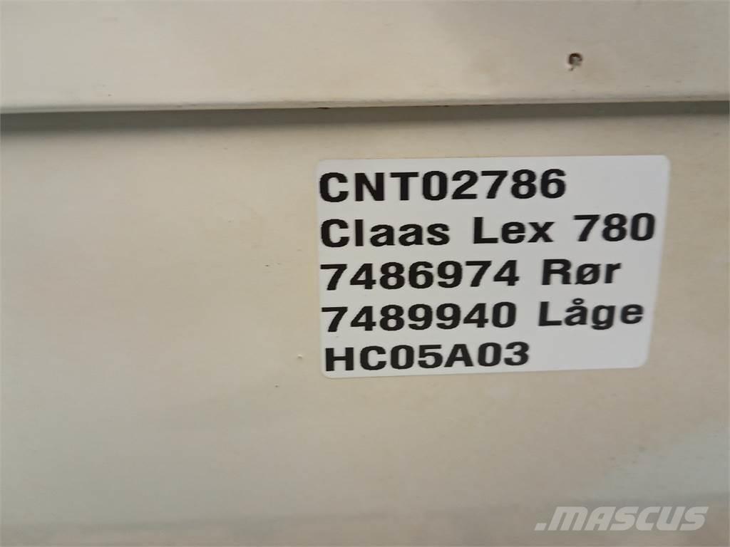 CLAAS Lexion 780 Combine harvester spares & accessories