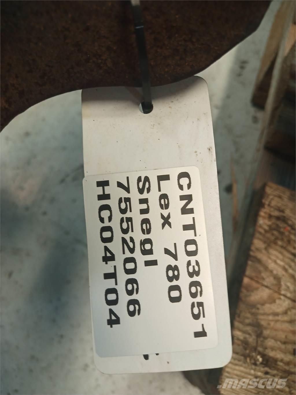 CLAAS Lexion 780 Combine harvester spares & accessories