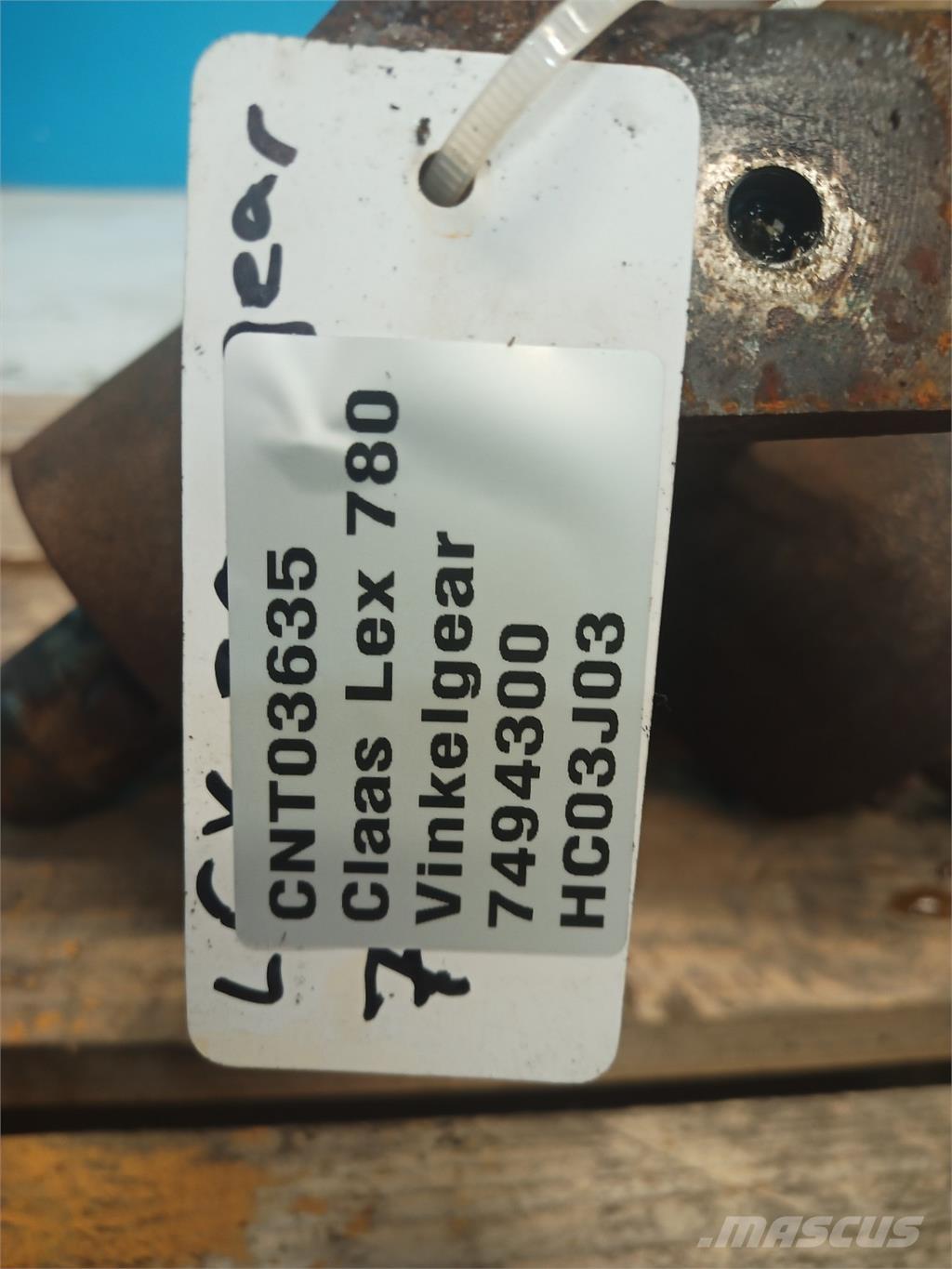 CLAAS Lexion 780 Combine harvester spares & accessories