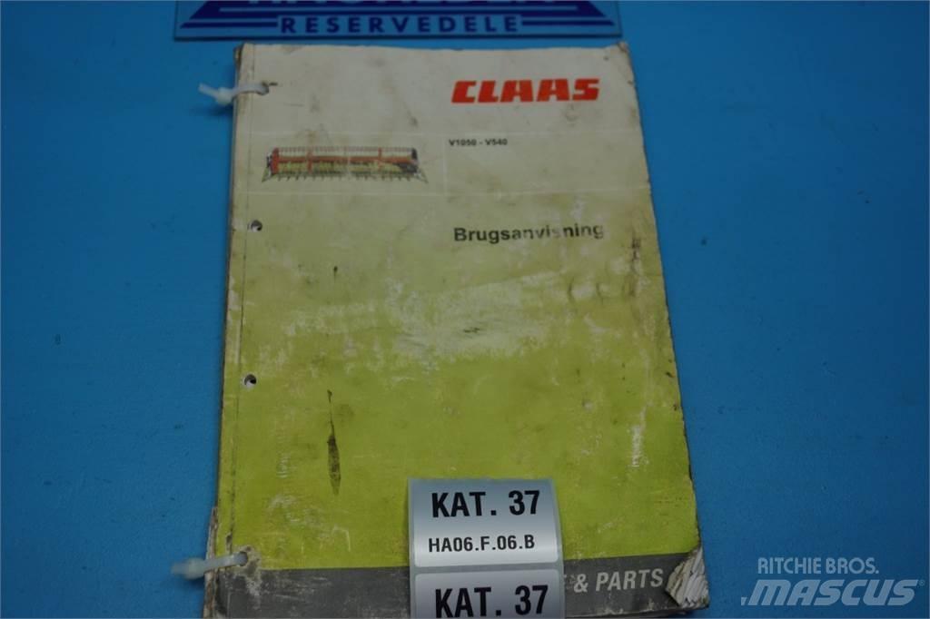 CLAAS V1050 Other farming machines