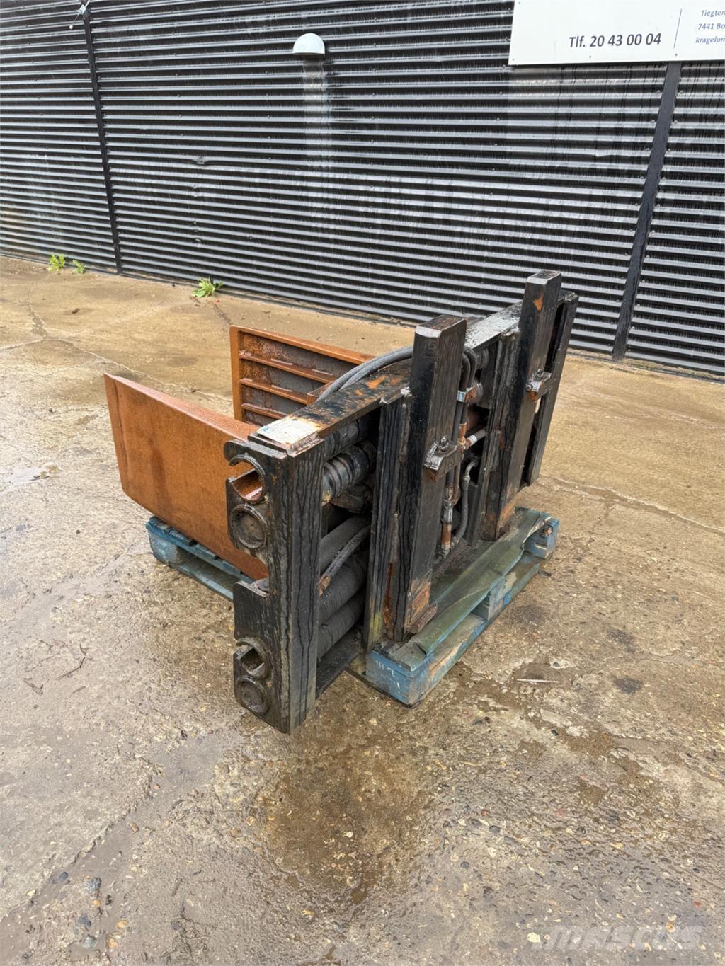 Elm Plade klemme Fork clamps