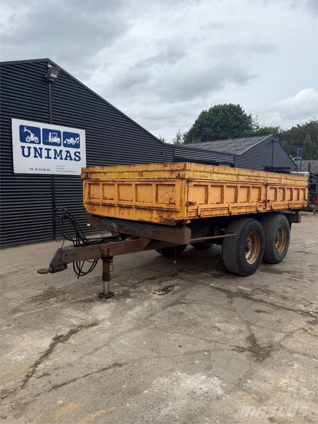  Entreprenørvogn Tipper trailers