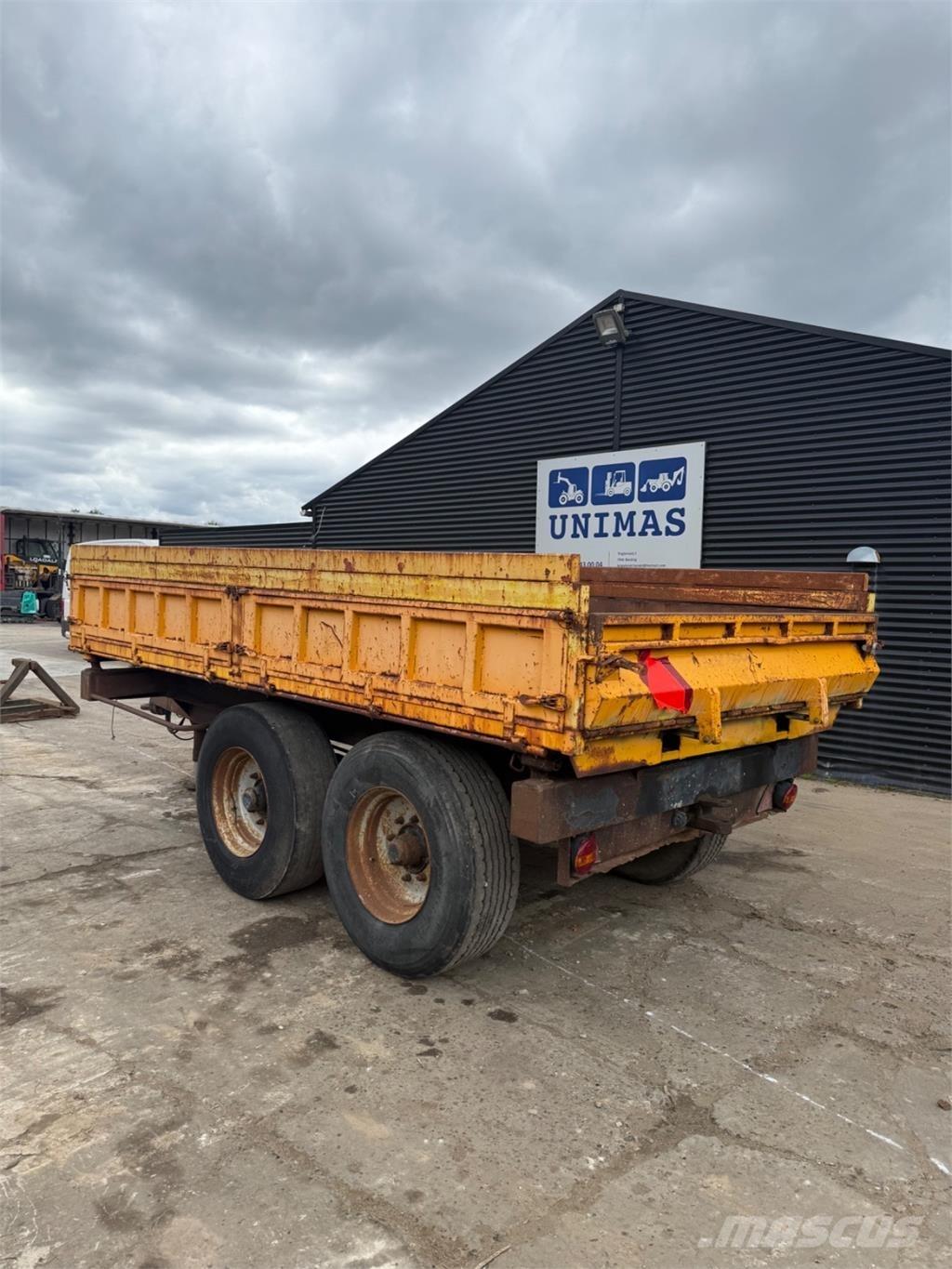  Entreprenørvogn Tipper trailers