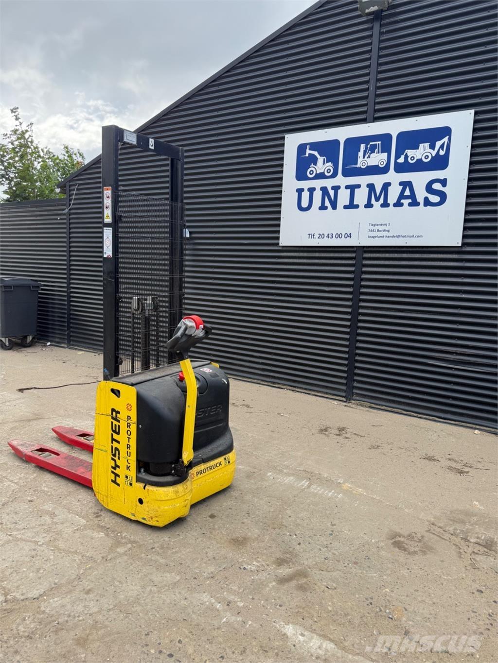 Hyster S1.0 Hand pallet stackers