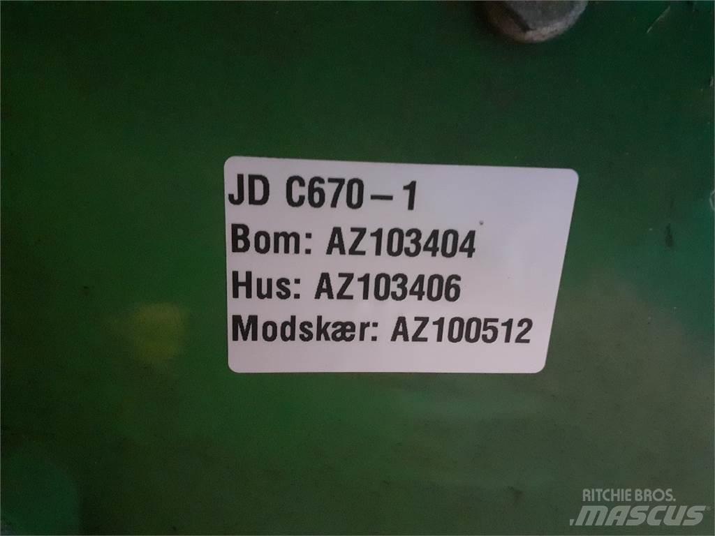 John Deere C670 Combine harvester spares & accessories