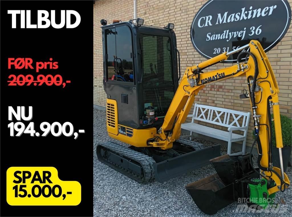 Komatsu pc16r hs Mini excavators < 7t