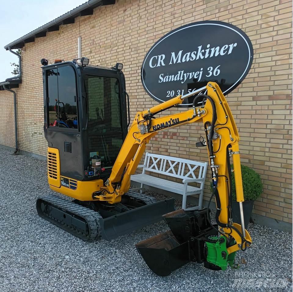 Komatsu pc16r hs Mini excavators < 7t