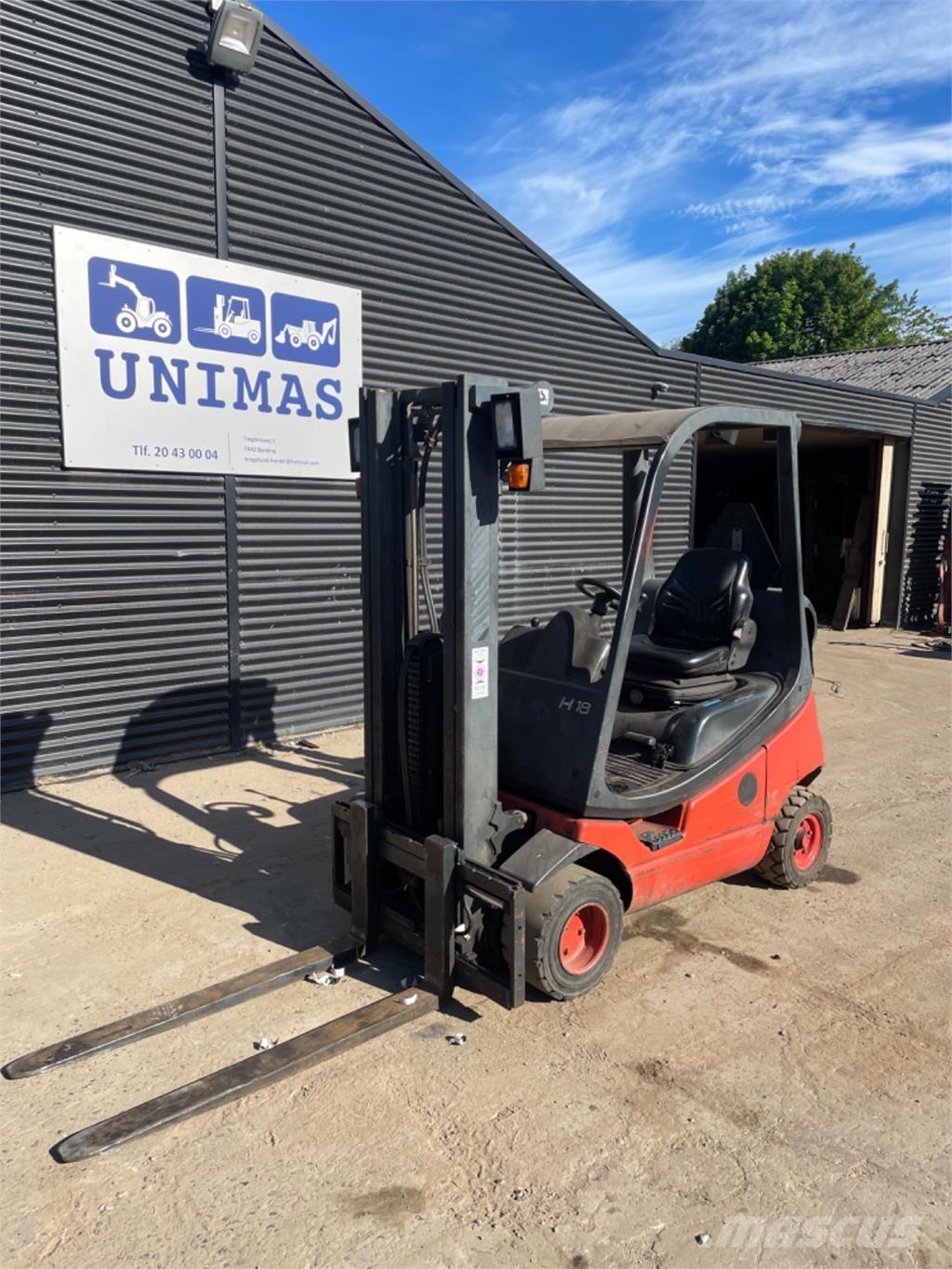 Linde H18T LPG trucks