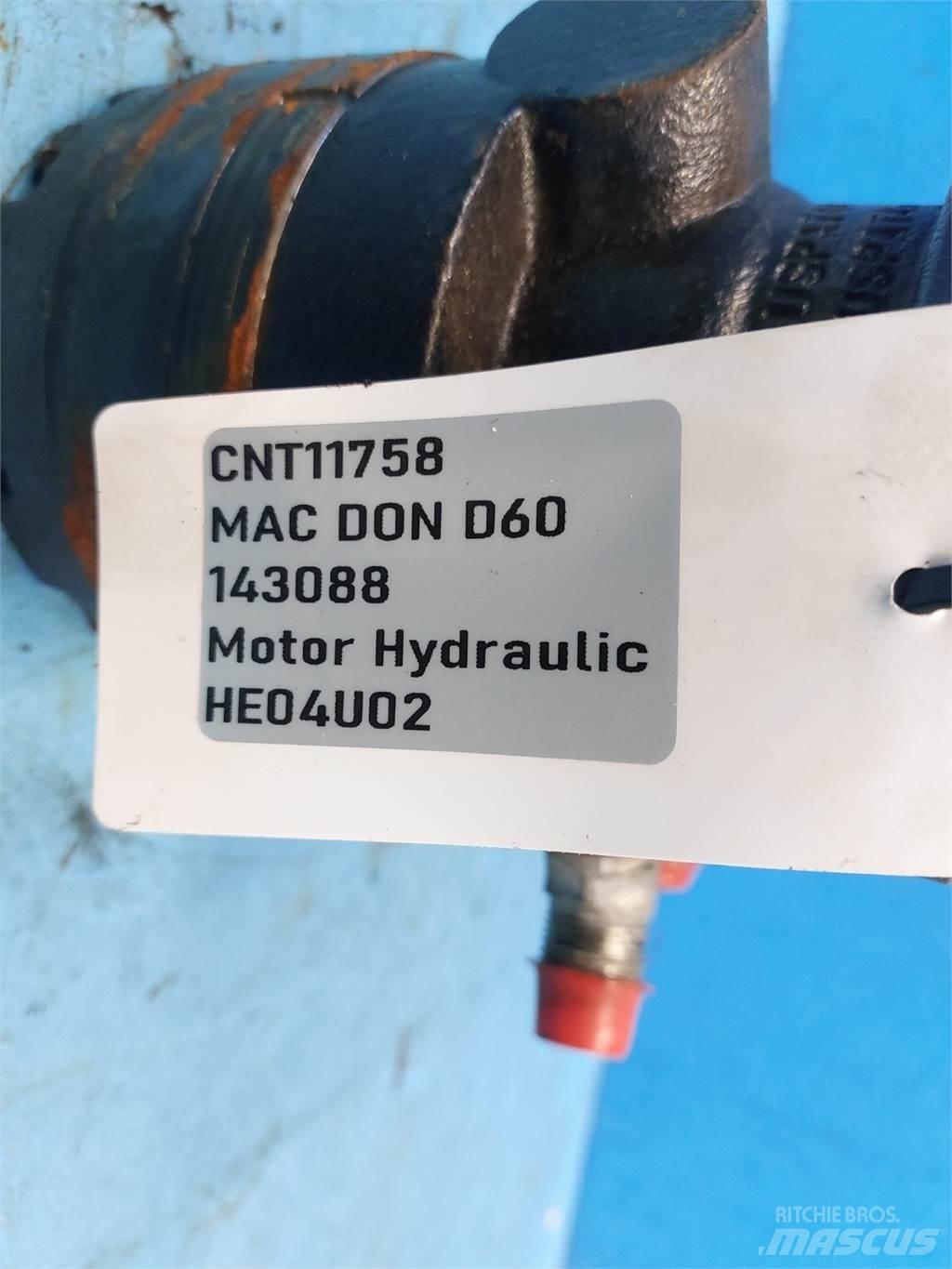 MacDon D60 Combine harvester spares & accessories