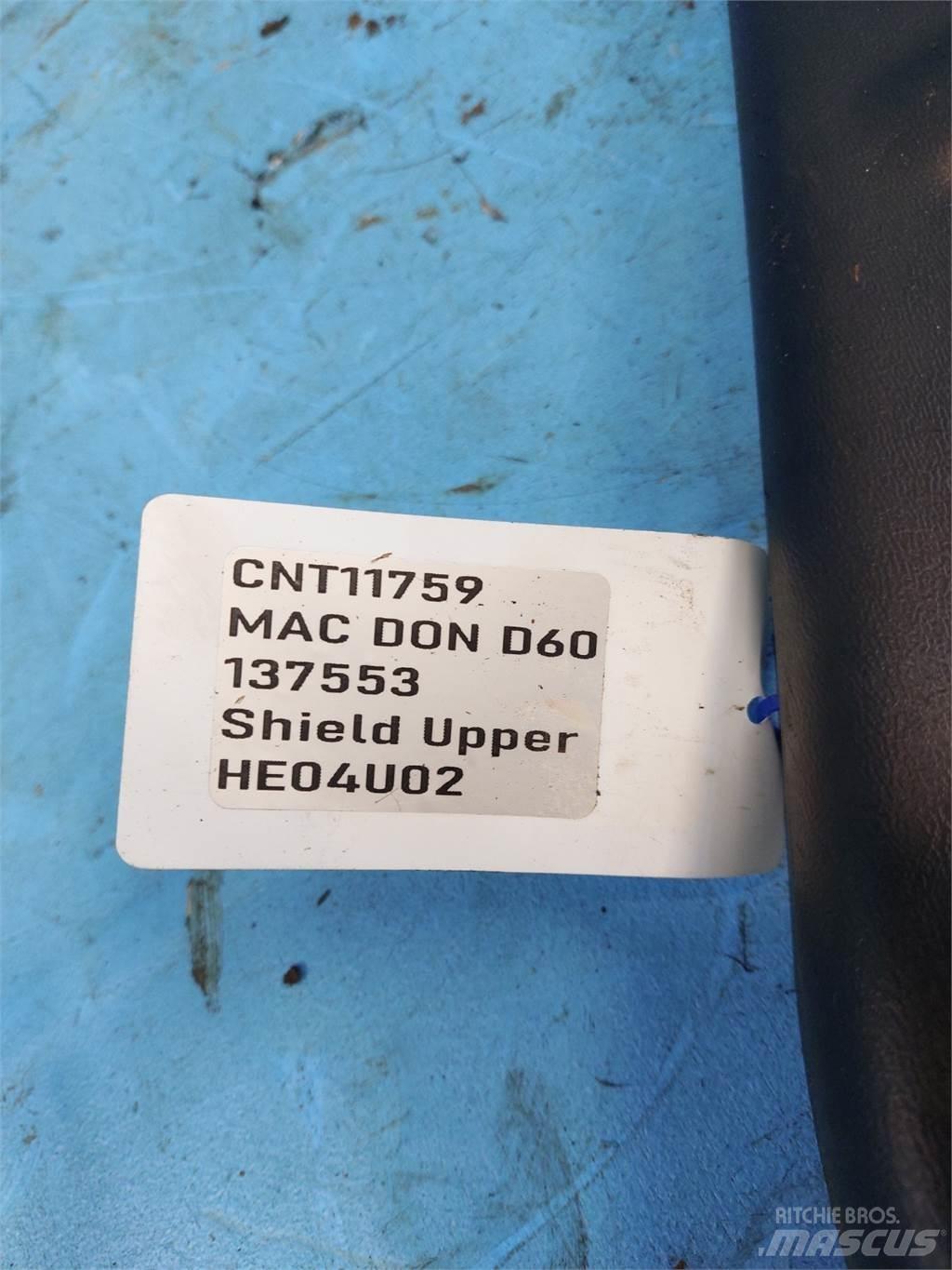 MacDon D60 Combine harvester spares & accessories