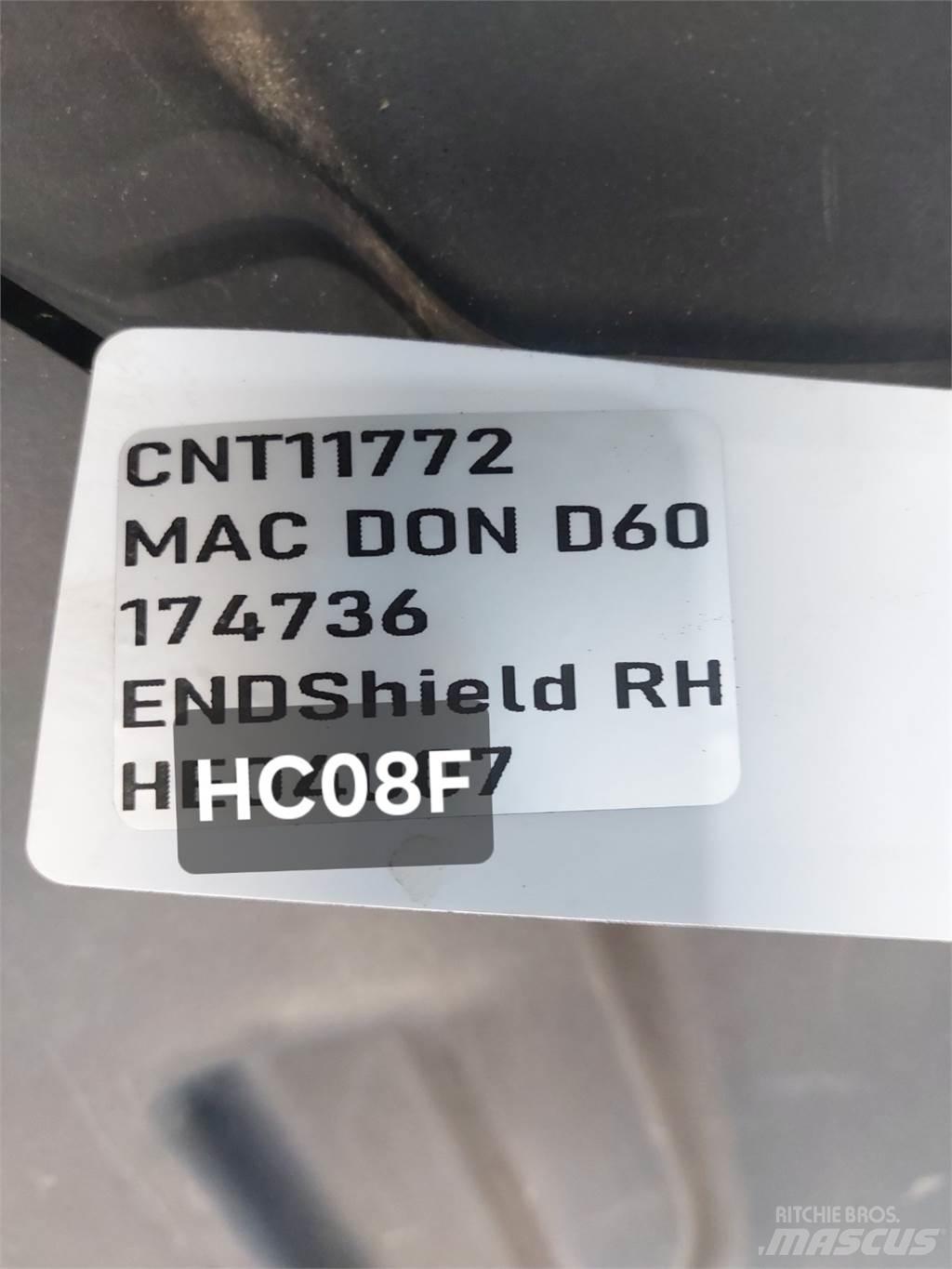 MacDon D60 Combine harvester spares & accessories
