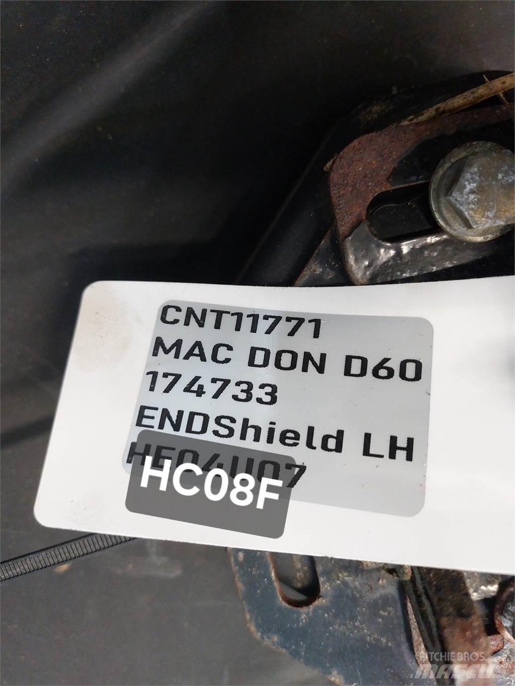 MacDon D60 Combine harvester spares & accessories