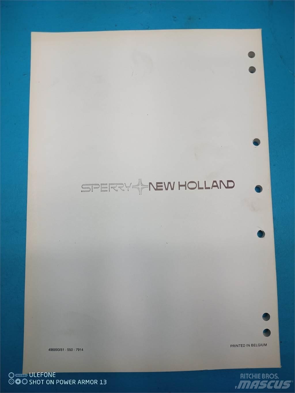 New Holland 1550 Other farming machines